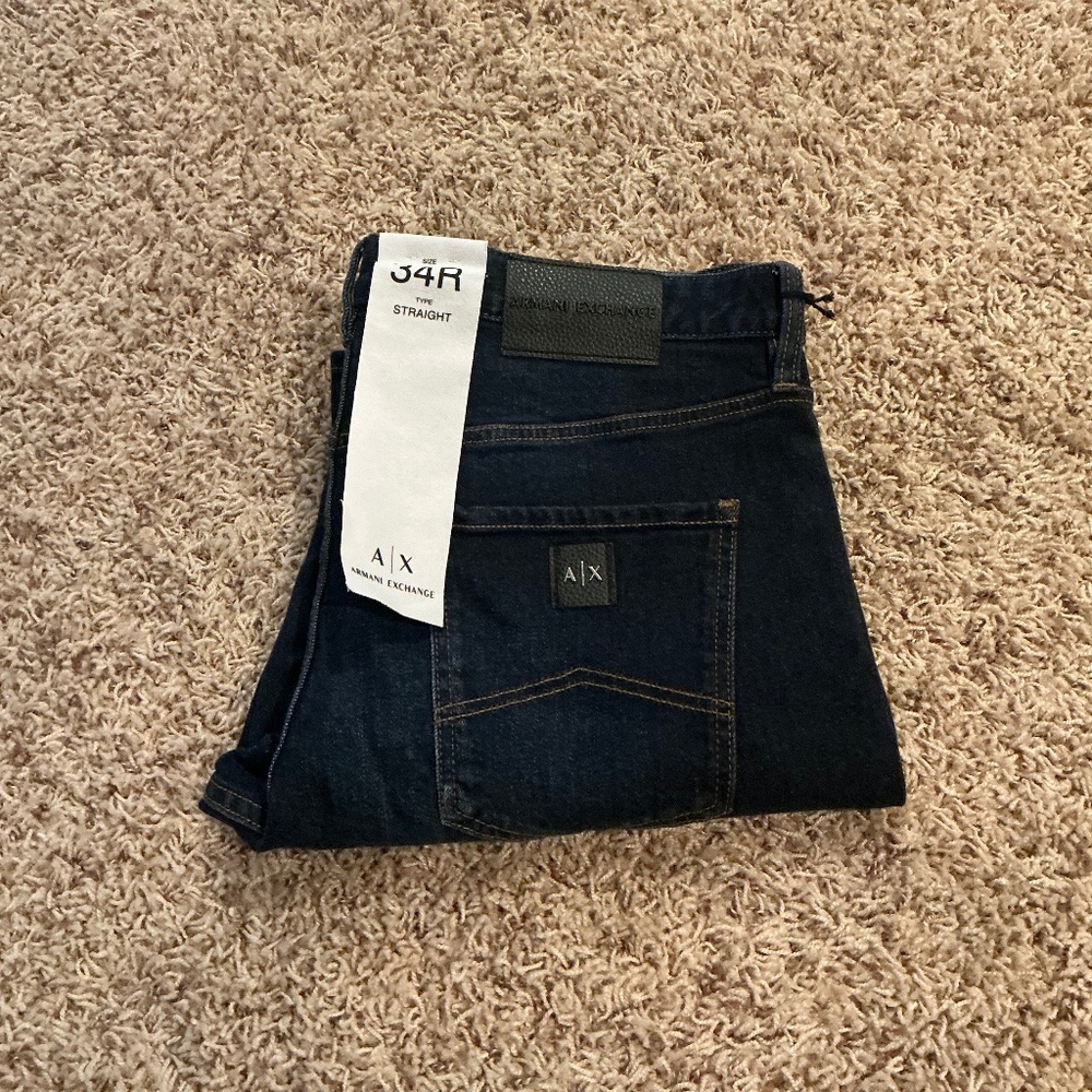 Armani Exchange Men’s Jeans 34R (Regular) - Straight Fit